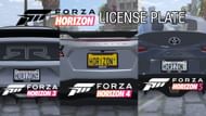 Forza Horizon License Plate mod for GTA 5 (Image via gta5-mods.com)